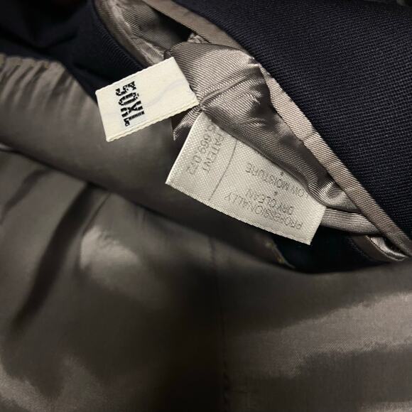 Nordstrom Blazer Jacket Sport Coat Suit Gold Hart Schaffner Marx Black 50XLG EUC - Picture 11 of 16